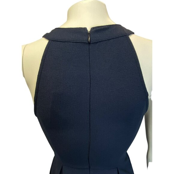 Speechless Navy Blue Dress New w/Tags $58 Small Short Fitted Classic Knee Length - Picture 5 of 11